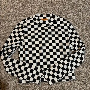 Vans Checkered Long Sleeve Tee
